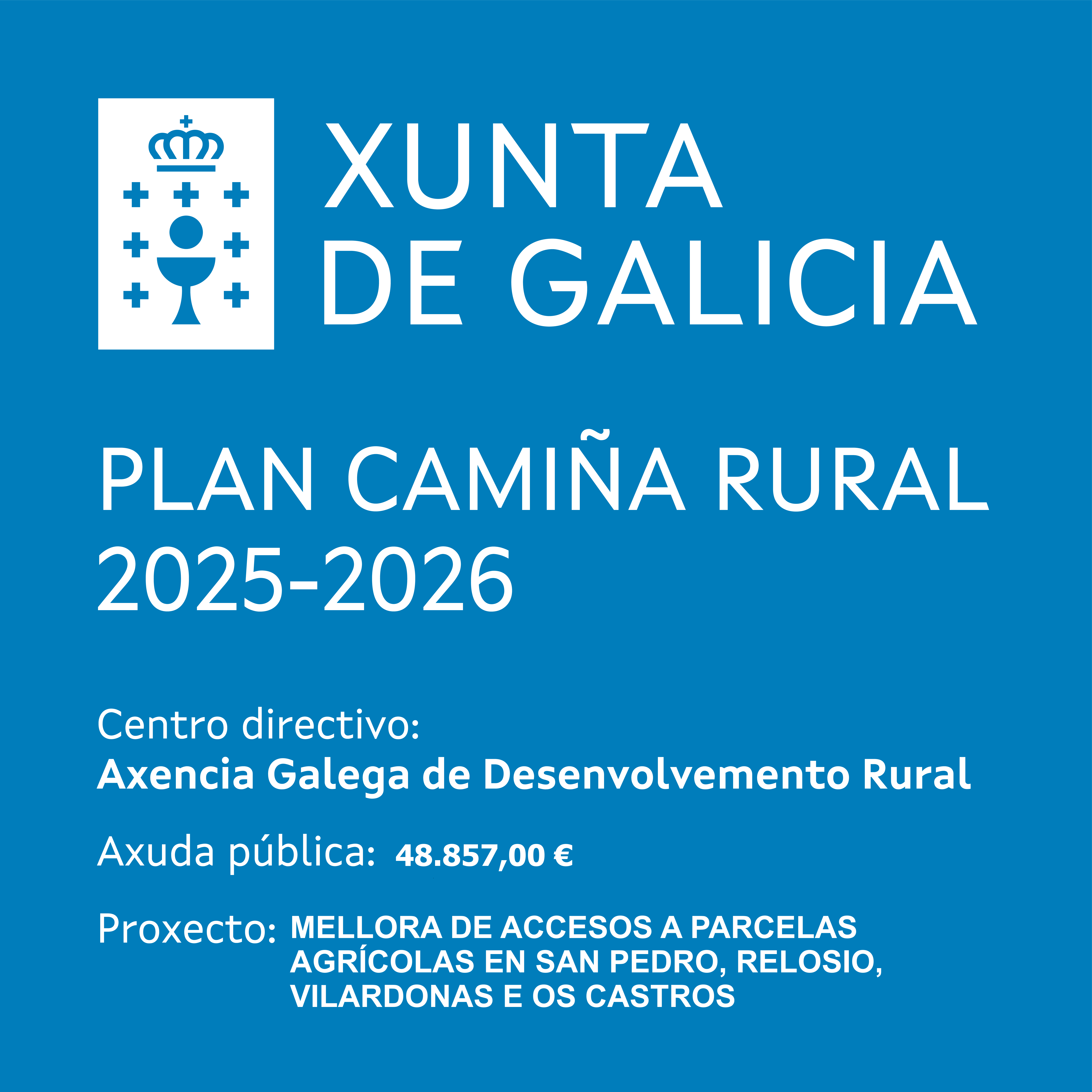 Cartel Plan Camia Rural 2025-2026