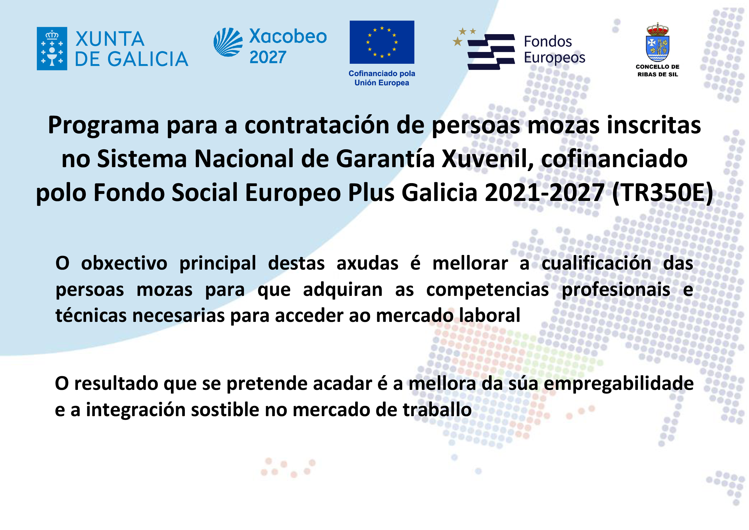 cartel Programa de Garant�a Xuvenil 2026